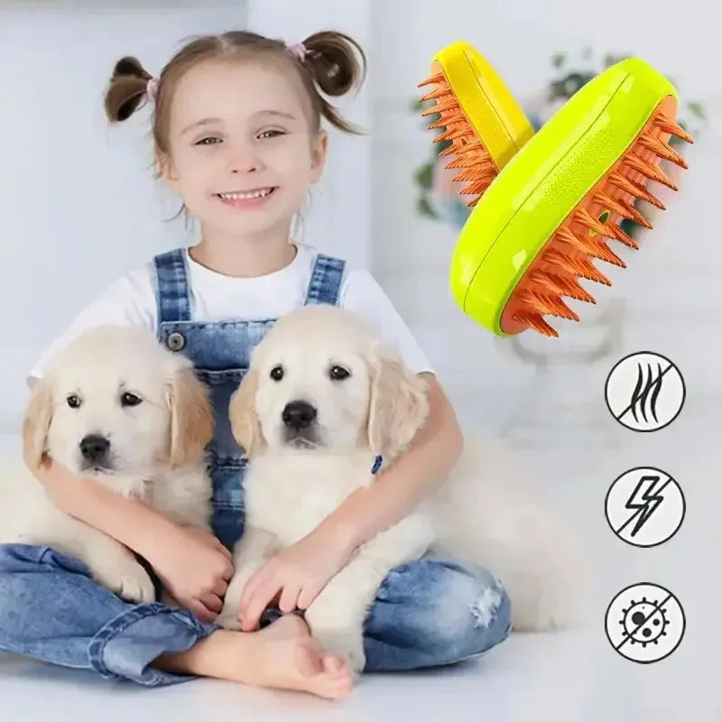 Steamy Dog Cat Brush