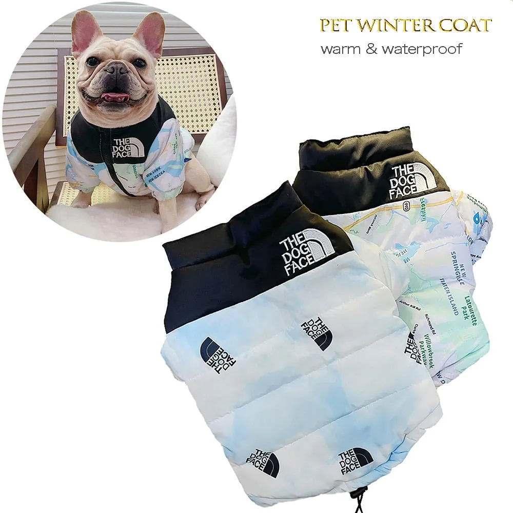 The Dog Face Reflective French Bulldog Waterproof Jacket