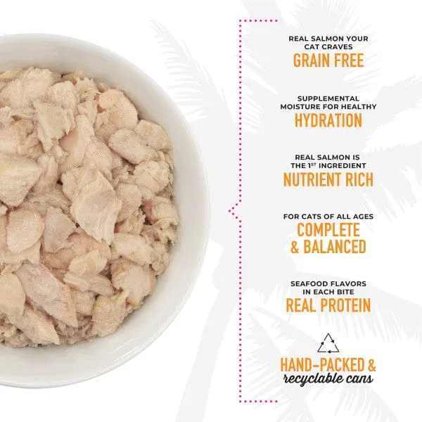 Tiki Cat Luau Wild Salmon Recipe Canned Cat Food