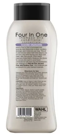 Wahl Four In One Lavender Chamomile Pet Shampoo and Conditioner - 24 oz.