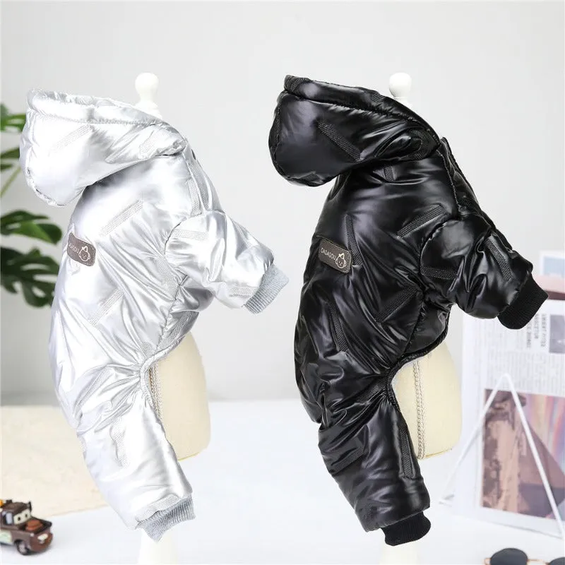 Waterproof Dogs Jacket Pet Dog Clothing Winter Thicken Warm Clothes