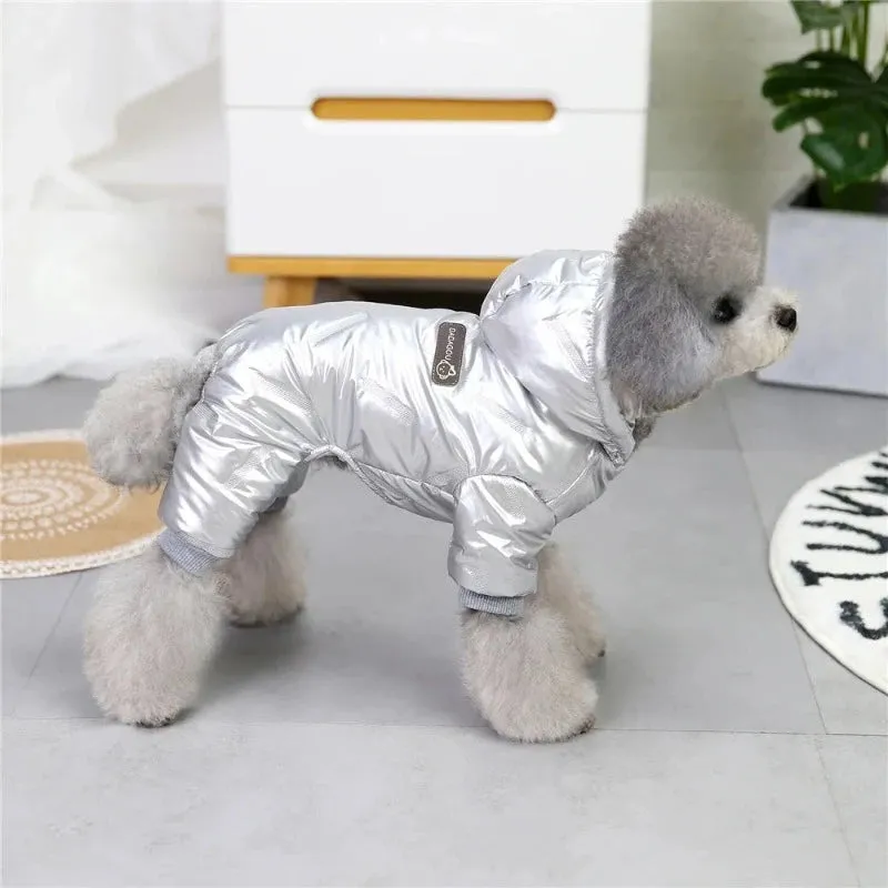 Waterproof Dogs Jacket Pet Dog Clothing Winter Thicken Warm Clothes