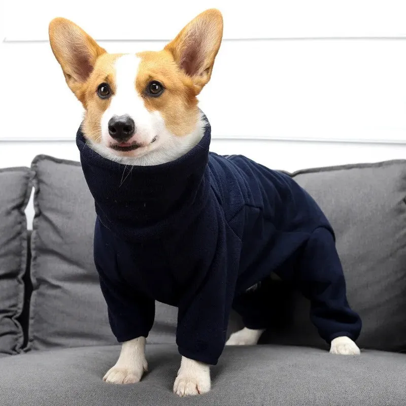 Zipper Dog Jackets Dogs Winter Jumpsuit Clothes Winter Warm Pet Dog Coat