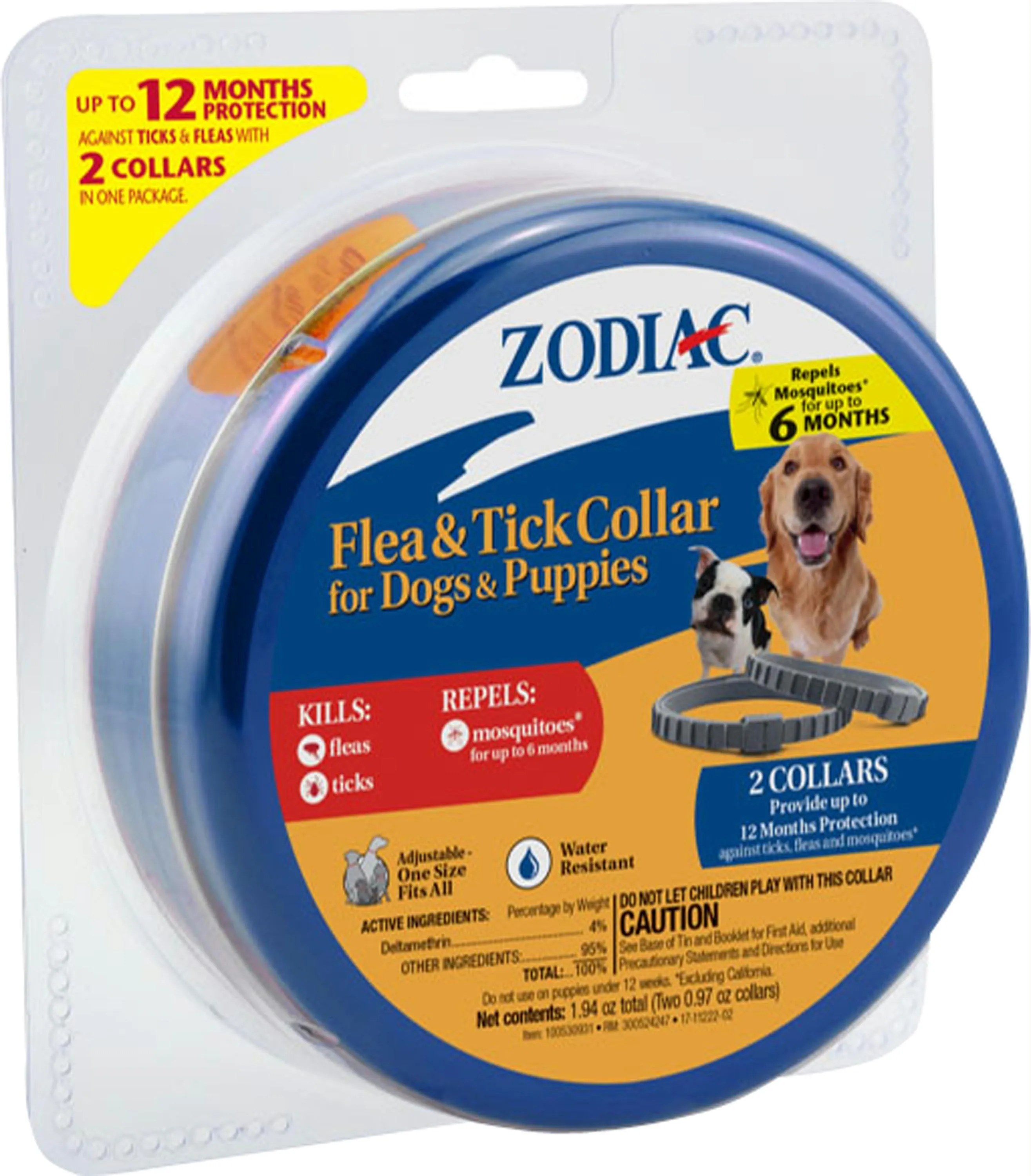 Zodiac Flea & Tick Collar For Dog And Puppies