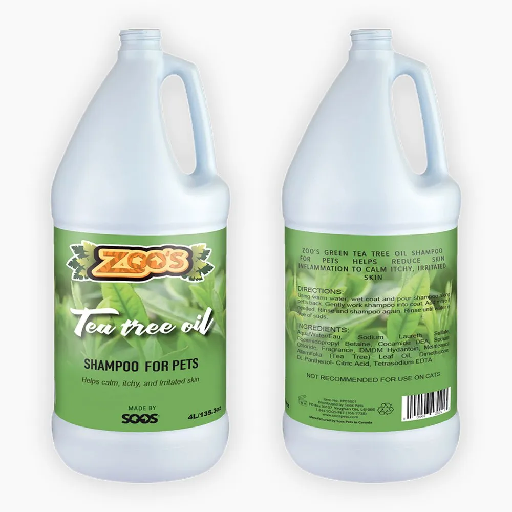 Zoo's Tea Tree Oil Dog Shampoo